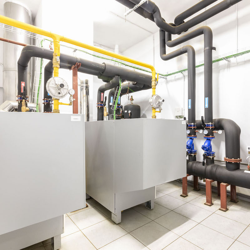 Reforma sala de calderas comunidad vecinos